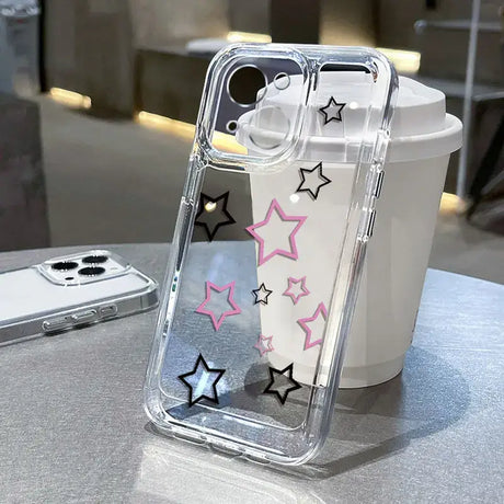 A phone case with stars on it