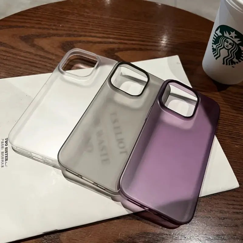 a phone case sitting on top of a table