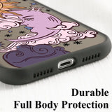 a phone case with a unicorn on it
