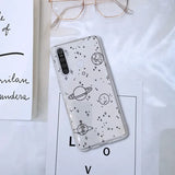 a phone case with a white background and a black and white pattern