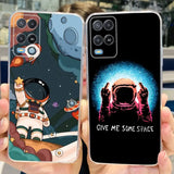 two phone cases with cartoon characters on them