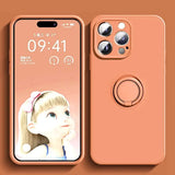 a phone with a cute girl on it