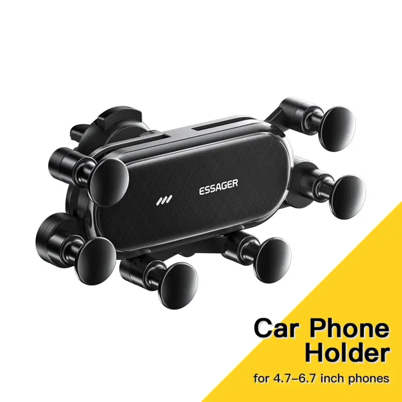 the car phone holder is shown with the text, car phone holder for 4 - 7 inch phones