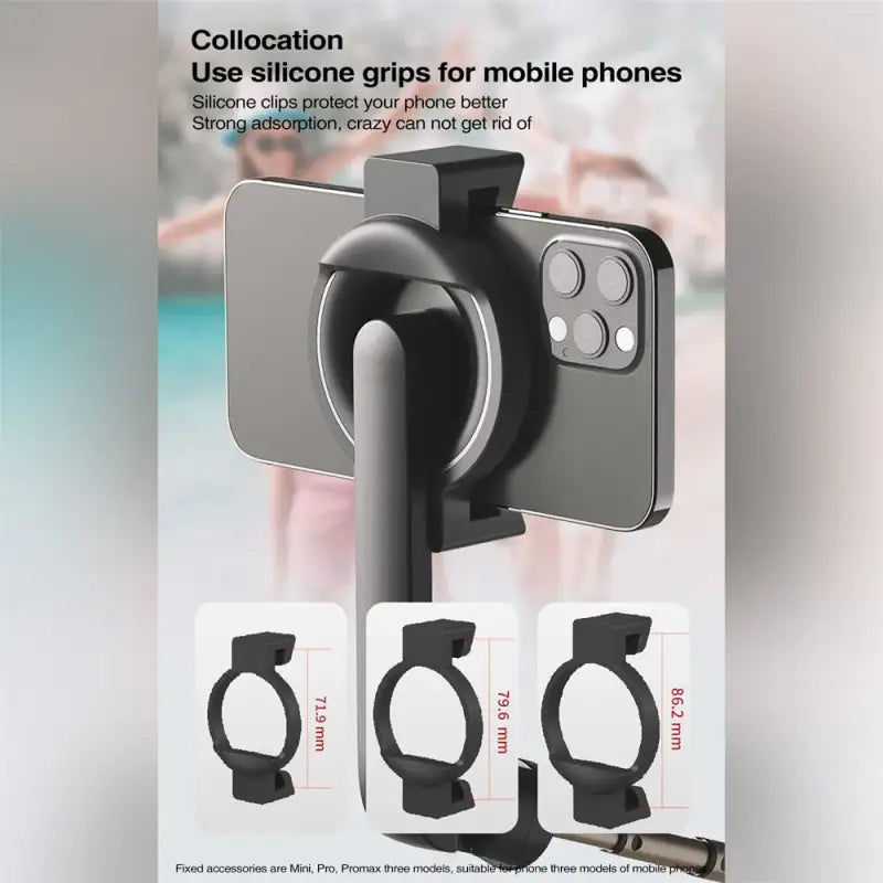 the phone holder is designed to hold your phone