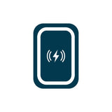 a phone icon with a lightning symbol
