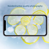 a smartphone with lemon slices on it