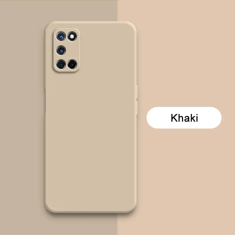 the back and front of a phone with the text khi on it