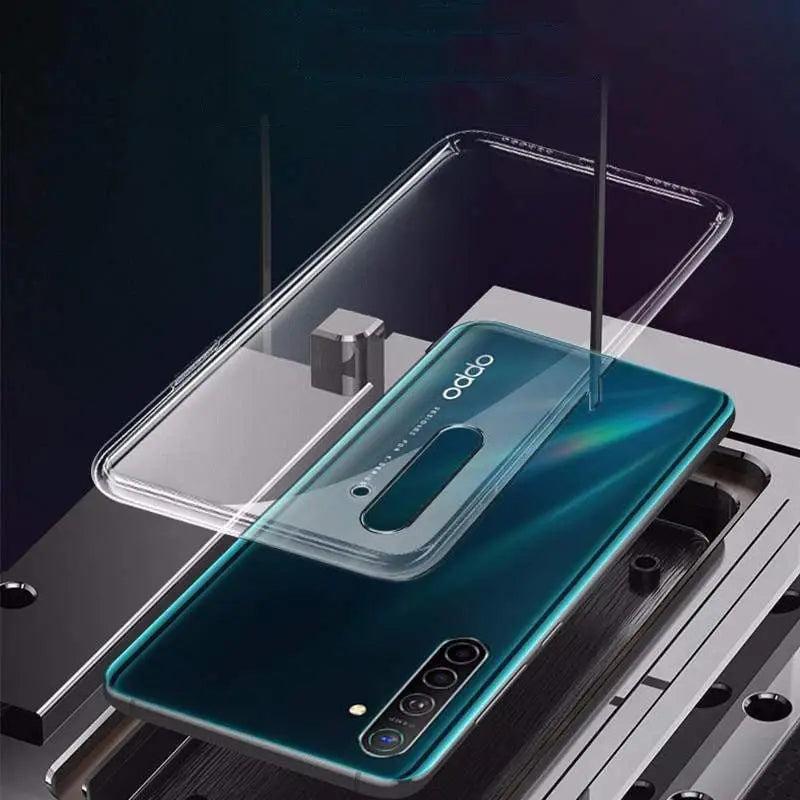 a phone with a glass screen protector on top