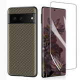 the front and back of a samsung phone with a brown floral pattern