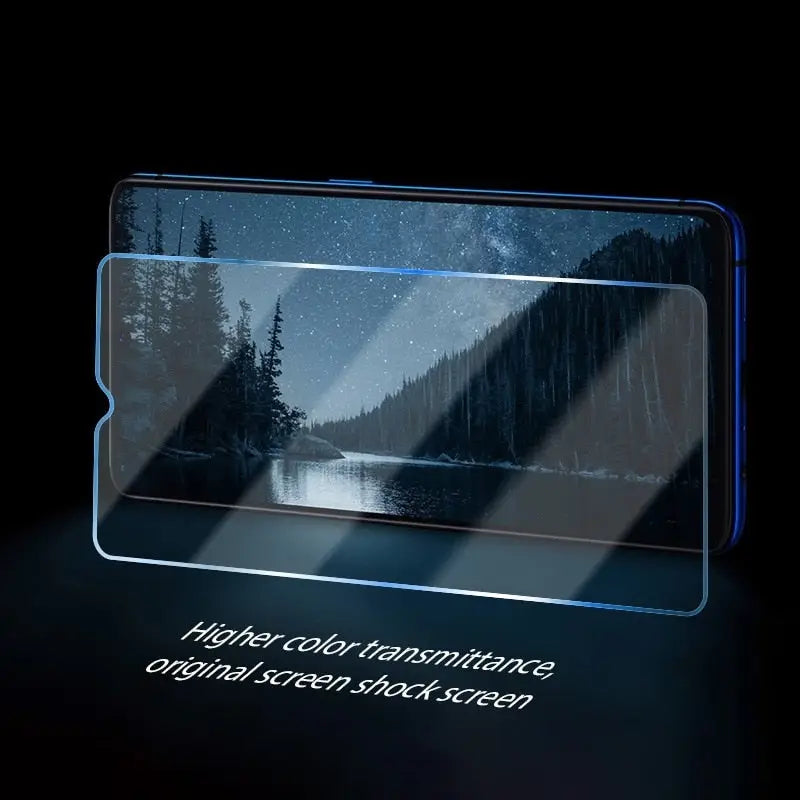 the back of a smartphone with a dark background