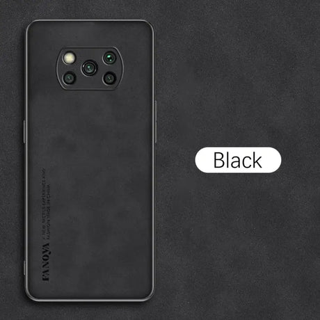 the back and side of a black lg phone