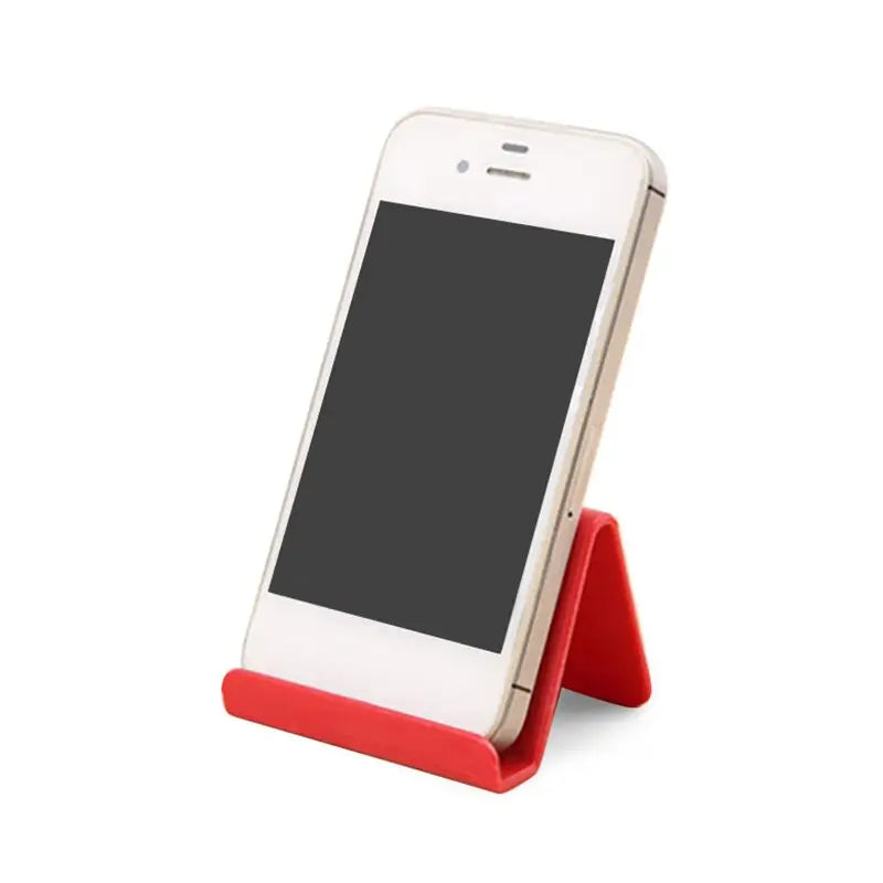 the red phone stand is a great accessory for your phone