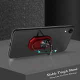 the phone stand with a phone holder attached to it