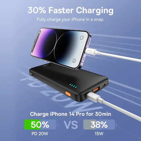 There is a picture of a cell phone charging on a charger