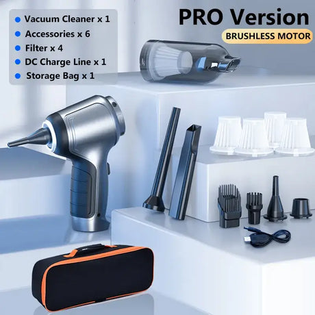 A picture of a hair dryer and other items