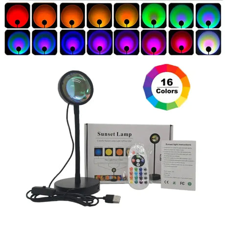 A picture of a set of colorful lights and remote control