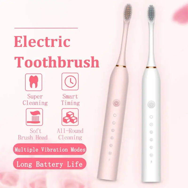 There is a picture of a toothbrush with instructions on it