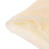 a piece of banana on a white background