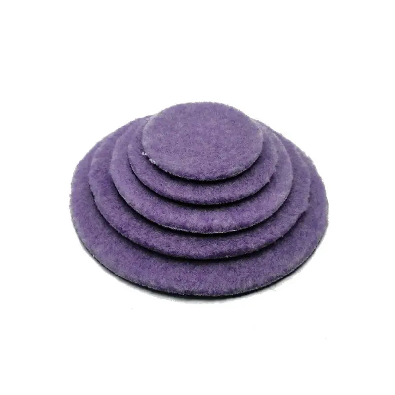 a pile of purple felt