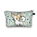 a small pouch bag with a cartoon dog on it