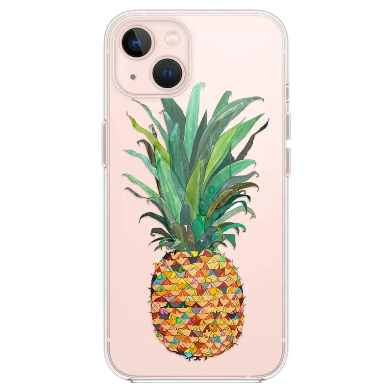 pineapple iphone case - clear