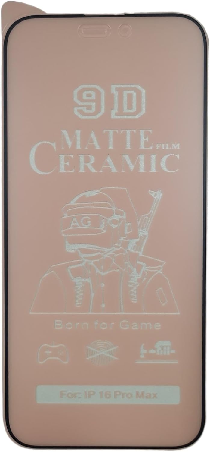 Pink 9D matte ceramic screen protector.