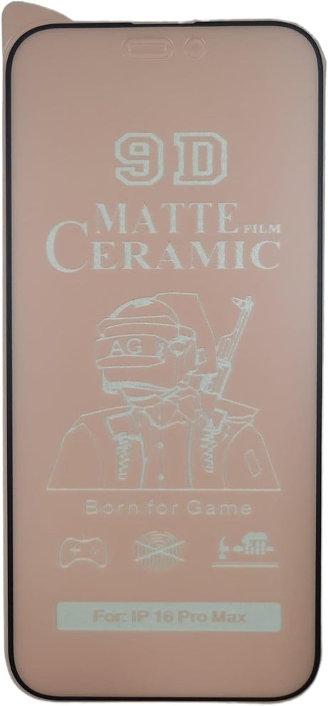 Pink 9D matte ceramic screen protector.