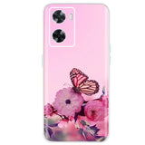 pink butterfly flower phone case