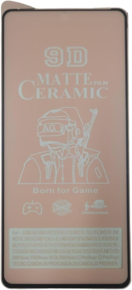 Pink ceramic screen protector.