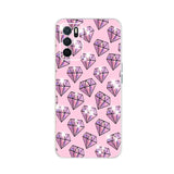 pink diamonds phone case