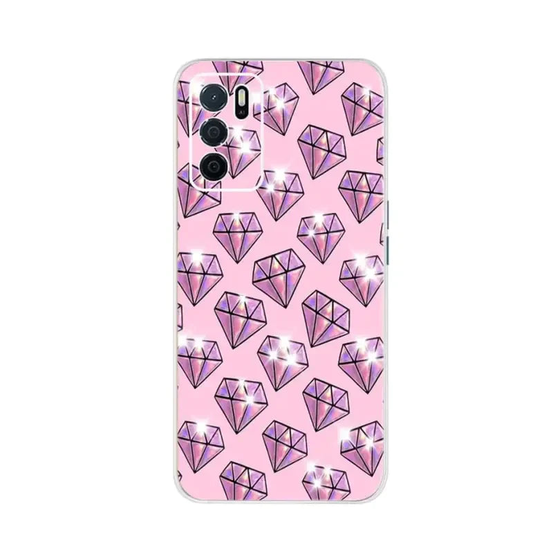pink diamonds phone case