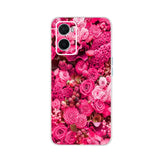 pink flowers phone case