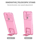 the pink iphone case is shown with the text, ` `’’ and `’’