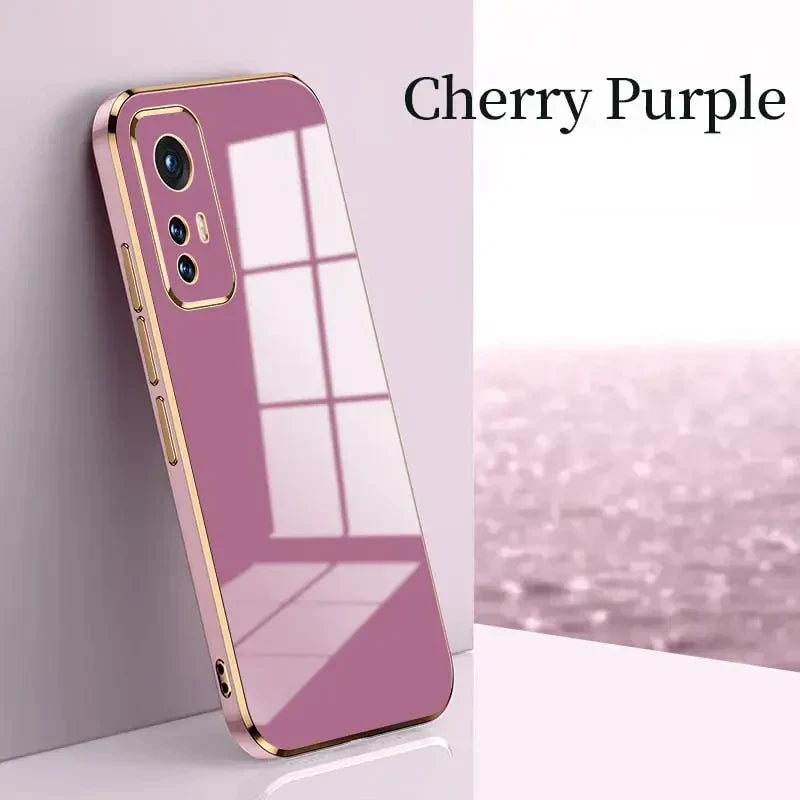 a pink iphone case with a mirror on it