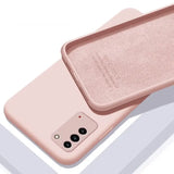 the back of a pink iphone case