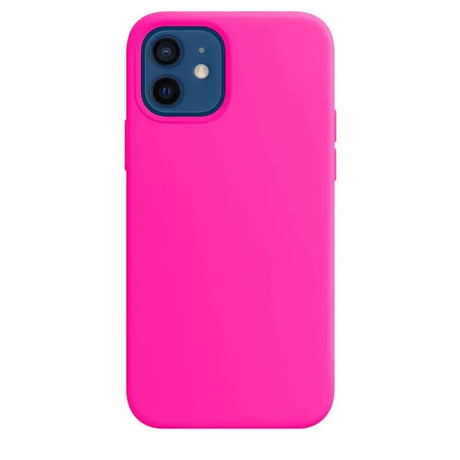 the back of a pink iphone case