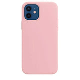 the back of a pink iphone case
