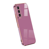 the back of a pink iphone case