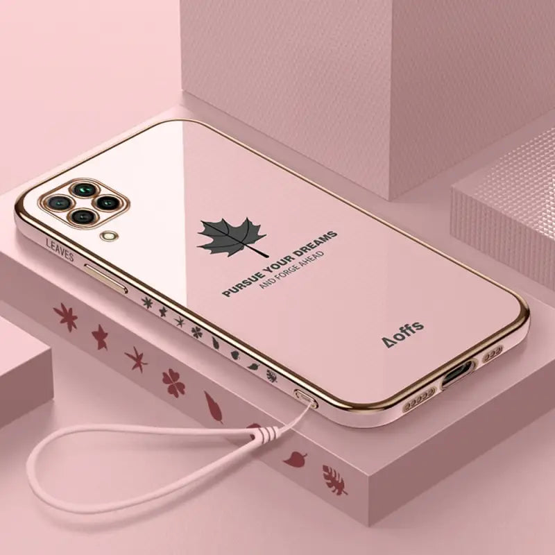 a pink iphone case with a star design