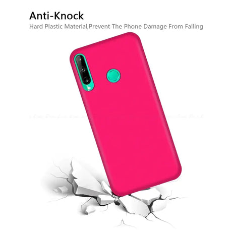 The pink iphone case is shown with the text,’anti - knock prevent phone falling ’