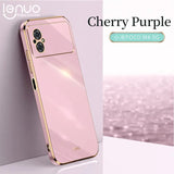 the pink iphone case is shown on a white surface