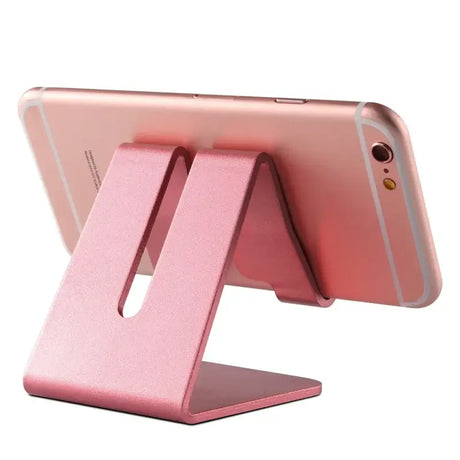 The pink leather stand for the iphone