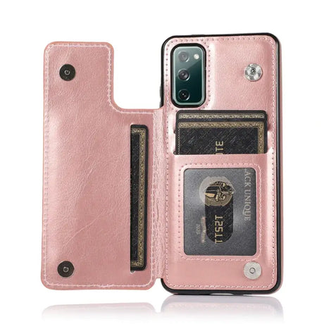 the pink leather wallet case for iphone 11