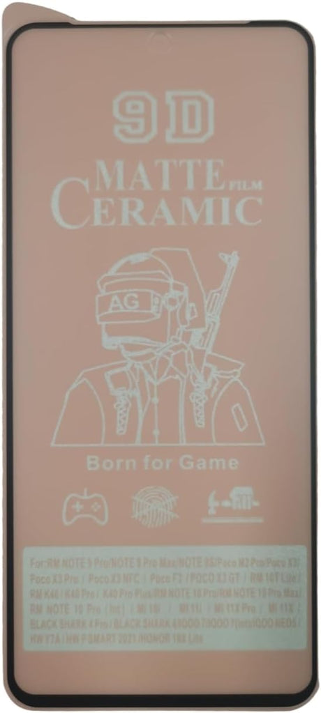 Pink matte ceramic screen protector.