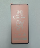 Pink matte ceramic screen protector.