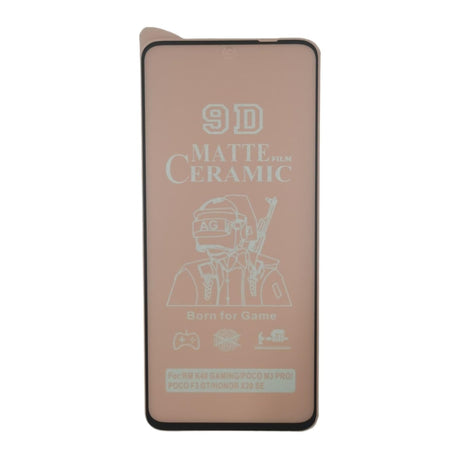 Pink matte ceramic screen protector.