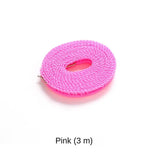 pink nylon rope