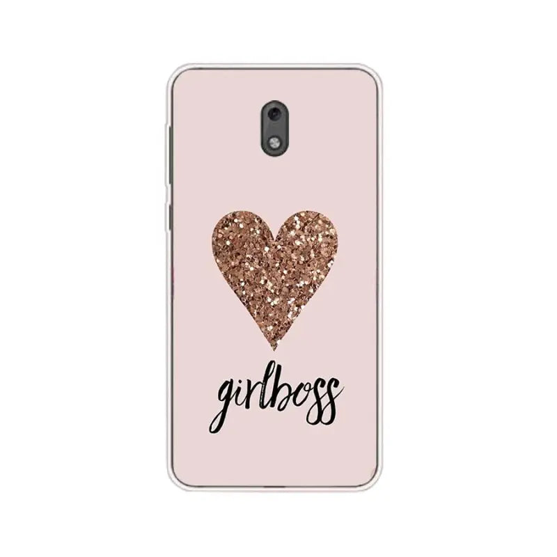 girl boss heart phone case