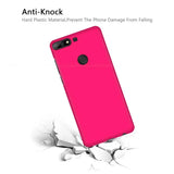 the pink phone case is shown with the text, `’hard protective phone case ’