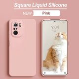 a pink iphone case with a cat on it